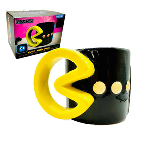 PALADONE GAMES PAC MAN SHAPED MUG