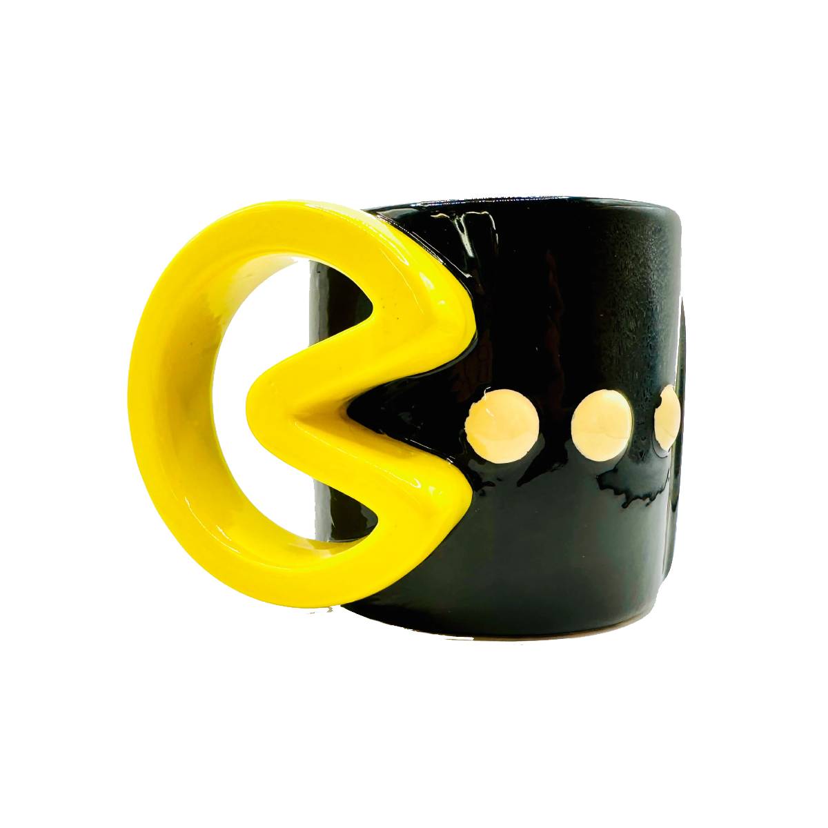 PALADONE GAMES PAC MAN SHAPED MUG