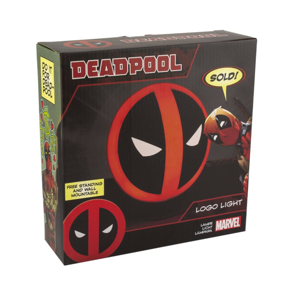 PALADONE MARVEL DEADPOOL LOGO LIGHT V2