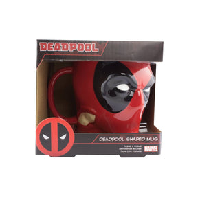 PALADONE MARVEL DEADPOOL SHAPED MUG PLASTIC FREE