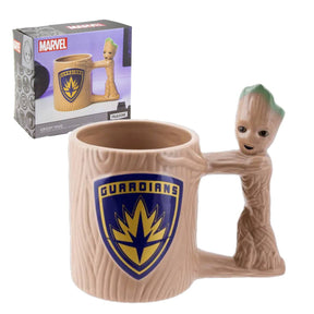 PALADONE MARVEL GUARDIANS OF THE GALAXY GROOT SHAPED MUG V2