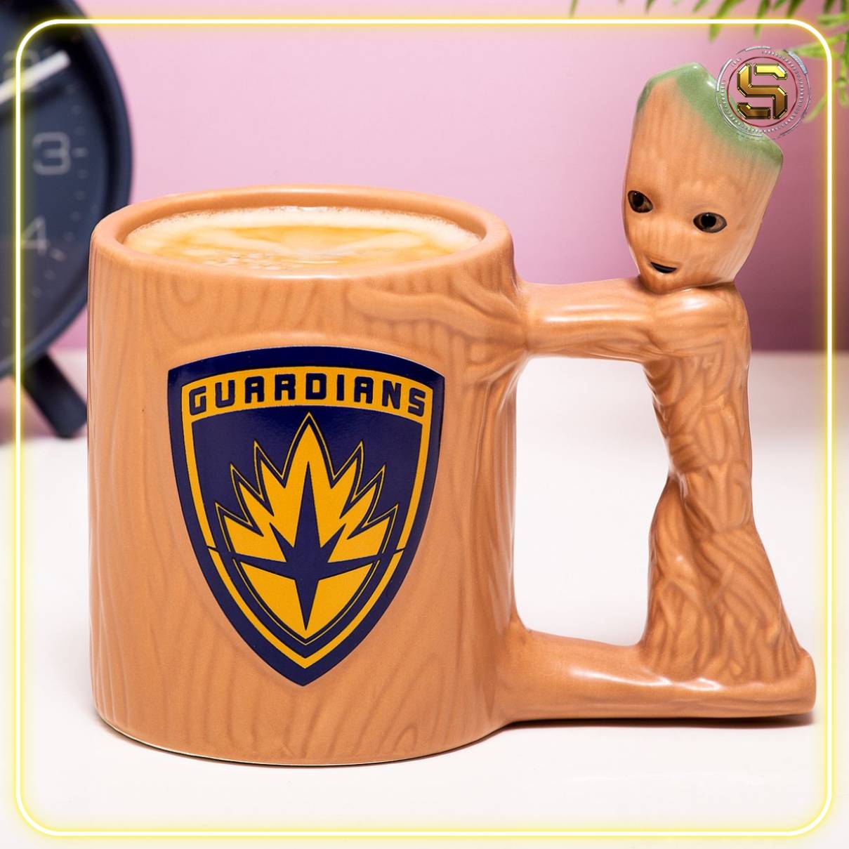 PALADONE MARVEL GUARDIANS OF THE GALAXY GROOT SHAPED MUG V2