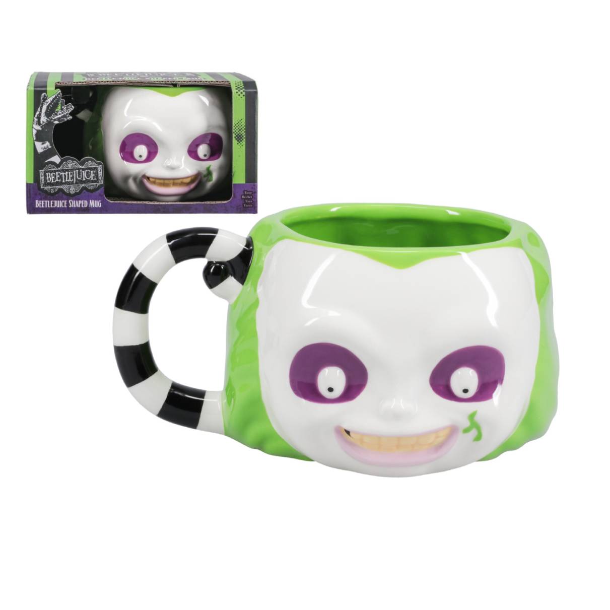 PALADONE MOVIES BEETLEJUICE SHAPED MUG