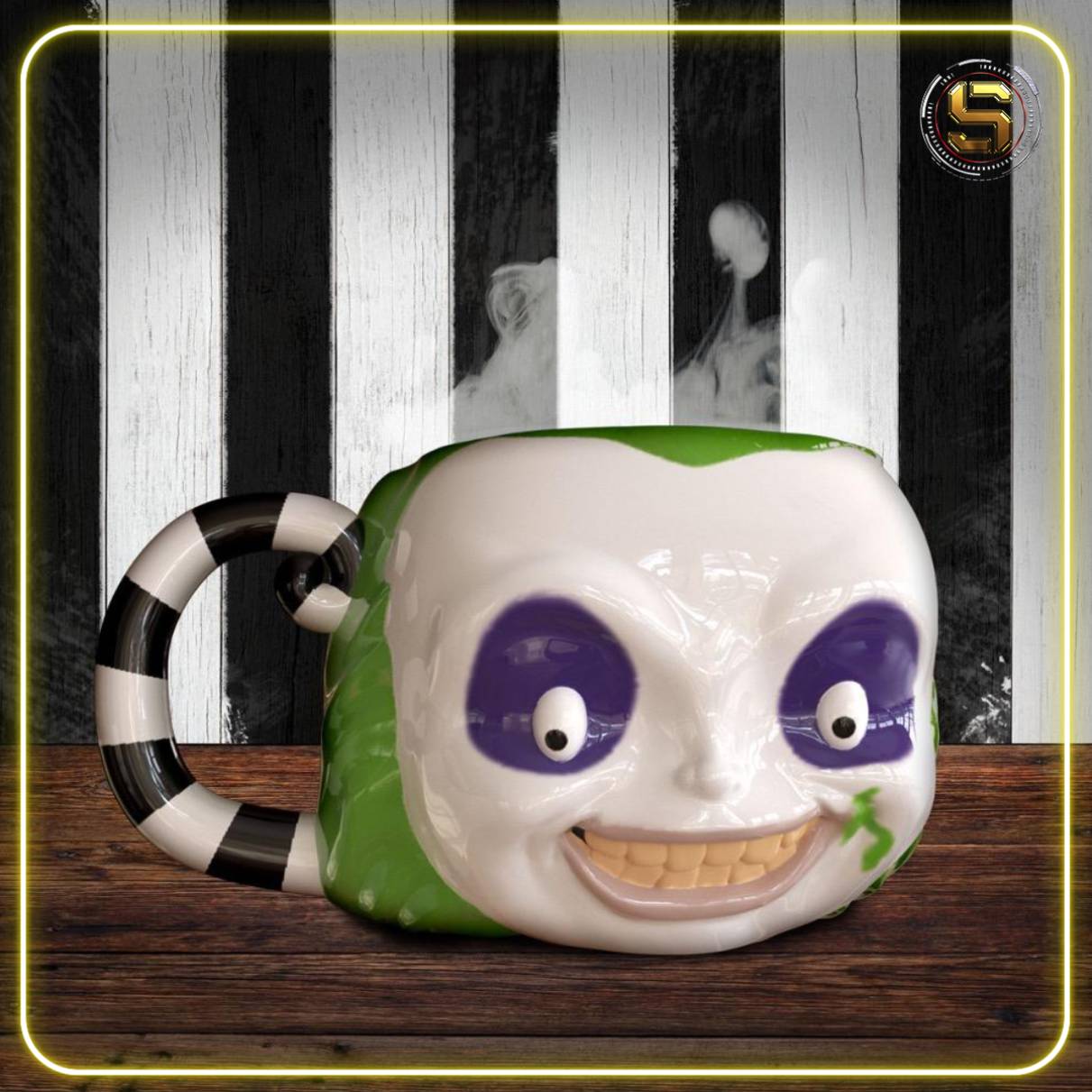 PALADONE MOVIES BEETLEJUICE SHAPED MUG