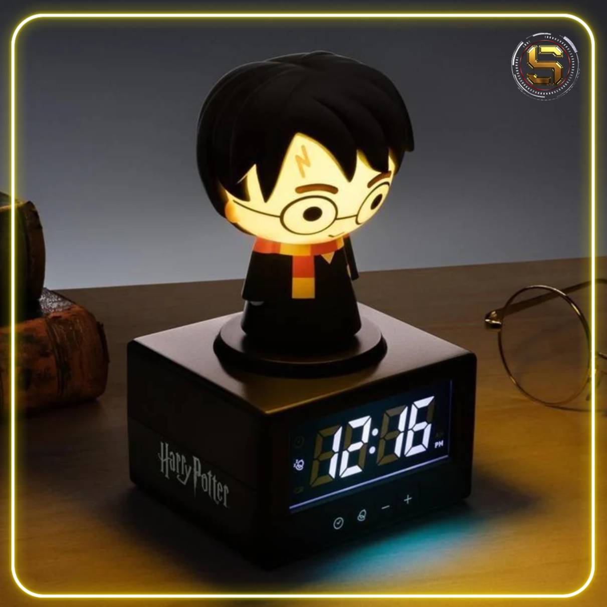 PALADONE MOVIES HARRY POTTER ICON ALARM CLOCK