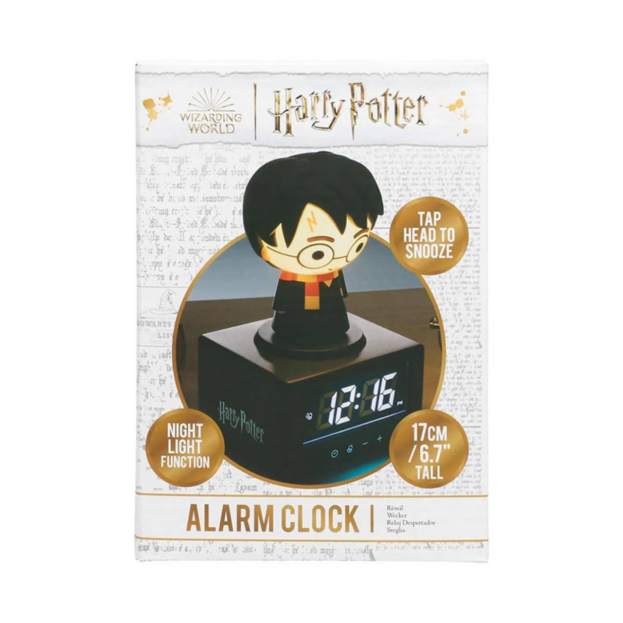 PALADONE MOVIES HARRY POTTER ICON ALARM CLOCK