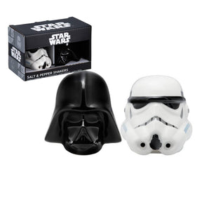 PALADONE MOVIES STAR WARS DARTH VADER AND STORMTROOPER SALT AND PEPPER SHAKE