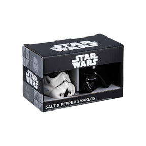 PALADONE MOVIES STAR WARS DARTH VADER AND STORMTROOPER SALT AND PEPPER SHAKE