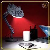 PALADONE MOVIES STAR WARS MILLENNIUM FALCON POSABLE DESK LIGHT V2