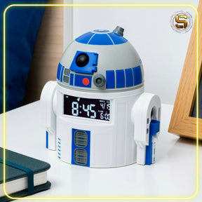 PALADONE MOVIES STAR WARS R2D2 ALARM CLOCK