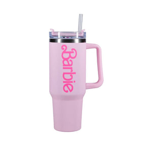 PALADONE RETRO MATTEL BARBIE XL 1200ML MULTIWAY TRAVEL CUP WITH STRAW