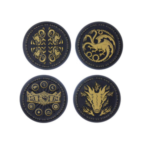 PALADONE TV SERIES HOUSE OF DRAGON METAL COASTERS