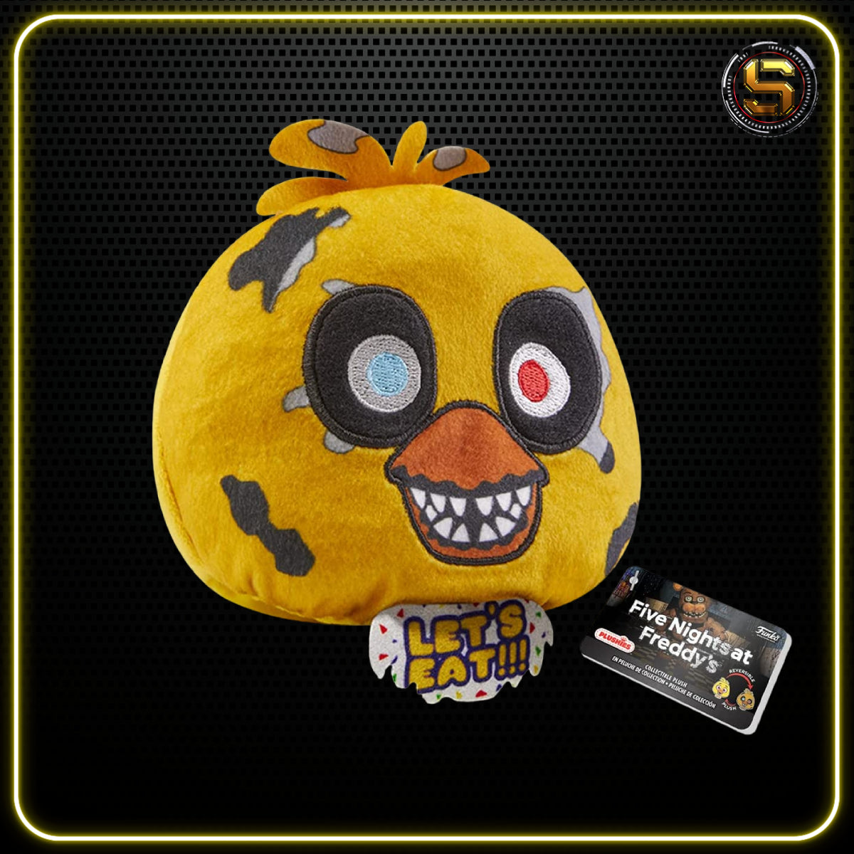FUNKO PLUSH GAMES FNAF REVERSIBLE HEADS CHICA