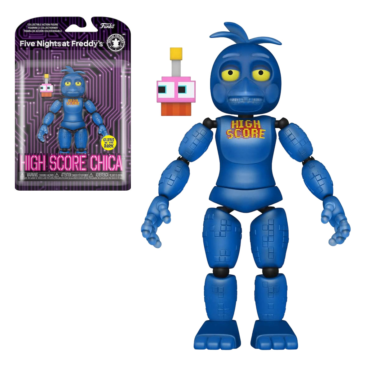 FUNKO ACTION FIGURE GAMES FNAF HIGH SCORE CHICA GW