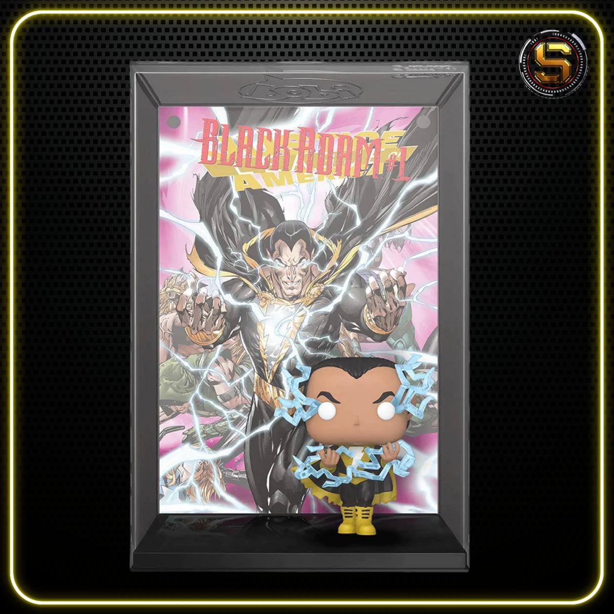 FUNKO POP COMIC COVER DC BLACK ADAM 08