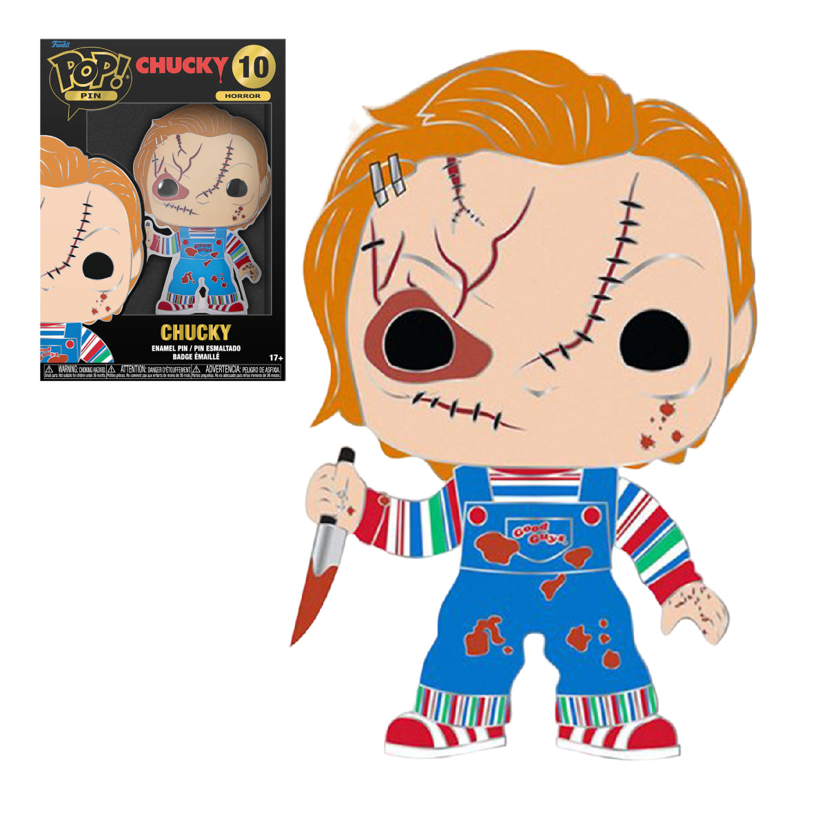 FUNKO POP PIN MOVIES CHILDS PLAY CHUCKY