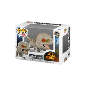 FUNKO POP MOVIES JURASSIC WORLD DOMINION ATROCIRAPTOR GHOST 1205