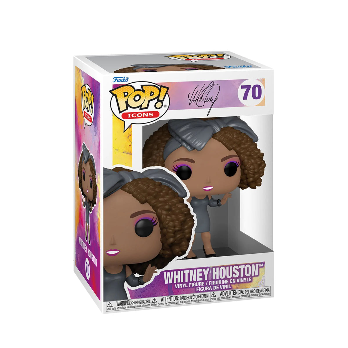 FUNKO POP ICONS WHITNEY HOUSTON 70