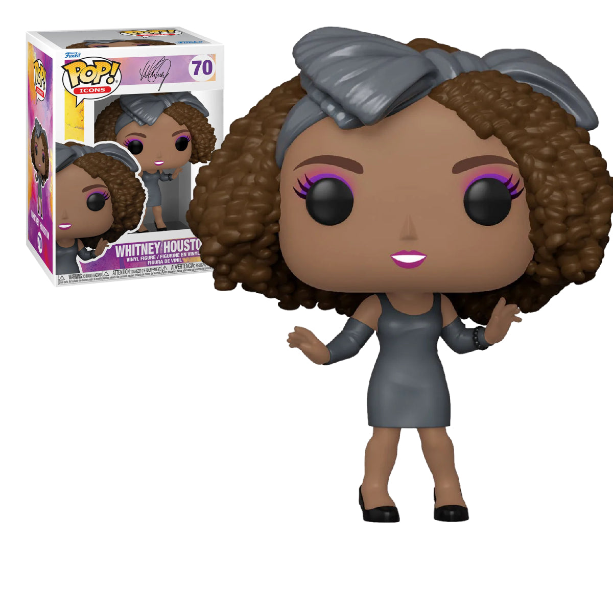 FUNKO POP ICONS WHITNEY HOUSTON 70
