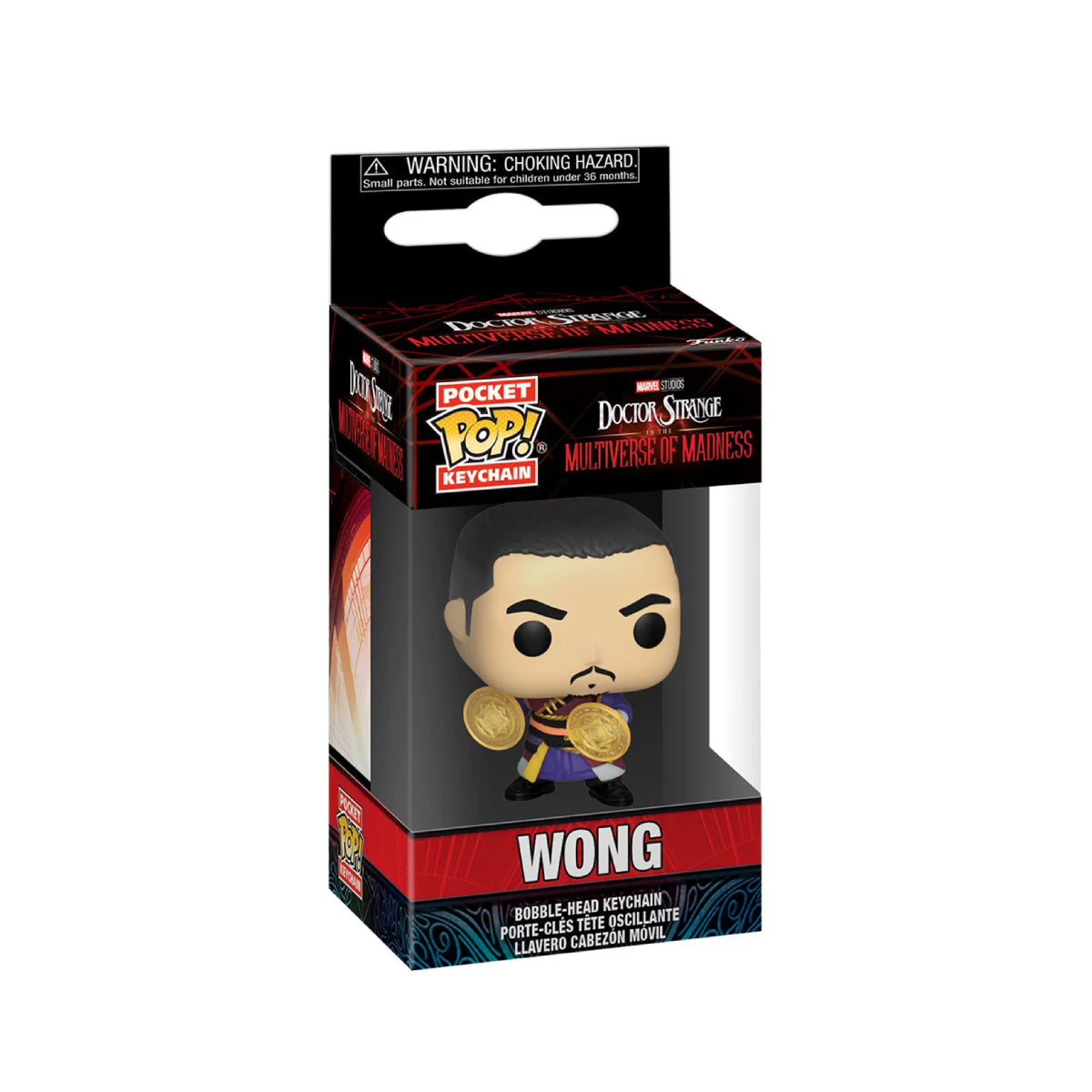 FUNKO POCKET POP KEYCHAIN MARVEL STUDIOS DOCTOR STRANGE IN THE MULTIVERSE OF MADNESS WONG