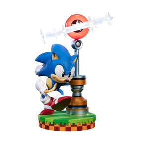FIRST 4 SONIC THE HEDGEHOG SONIC COLLECTOR 11 INCH STATUE