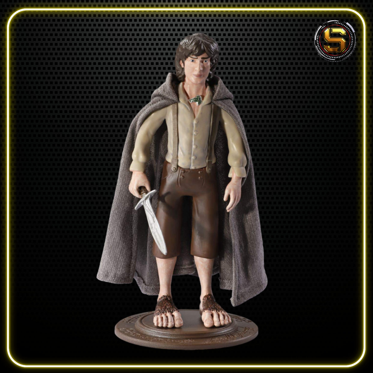 NOBLE TOYS BENDYFIGS MOVIES THE LORD OF THE RINGS FRODO BAGGINS