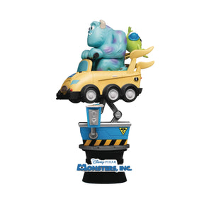 BEAST KINGDOM DIORAMA STAGE 037 DISNEY PIXAR MONSTERS INC COIN RIDE SULLEY AND MIKE WAZOWSKI