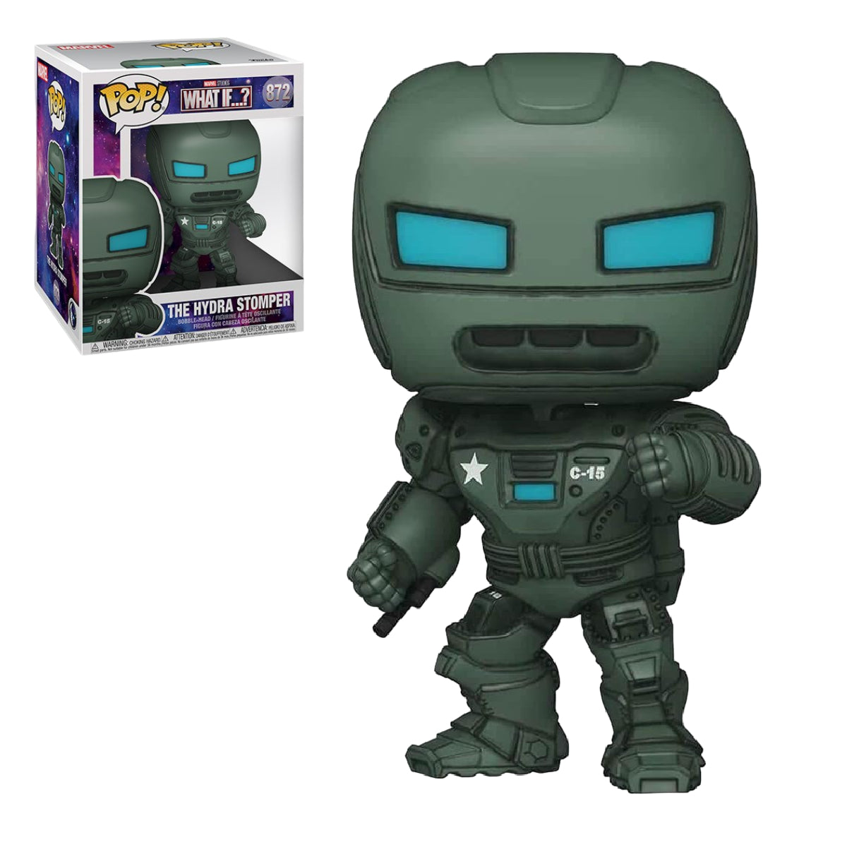 FUNKO POP 6 INCH MARVEL STUDIOS WHAT IF THE HYDRA STOMPER 872