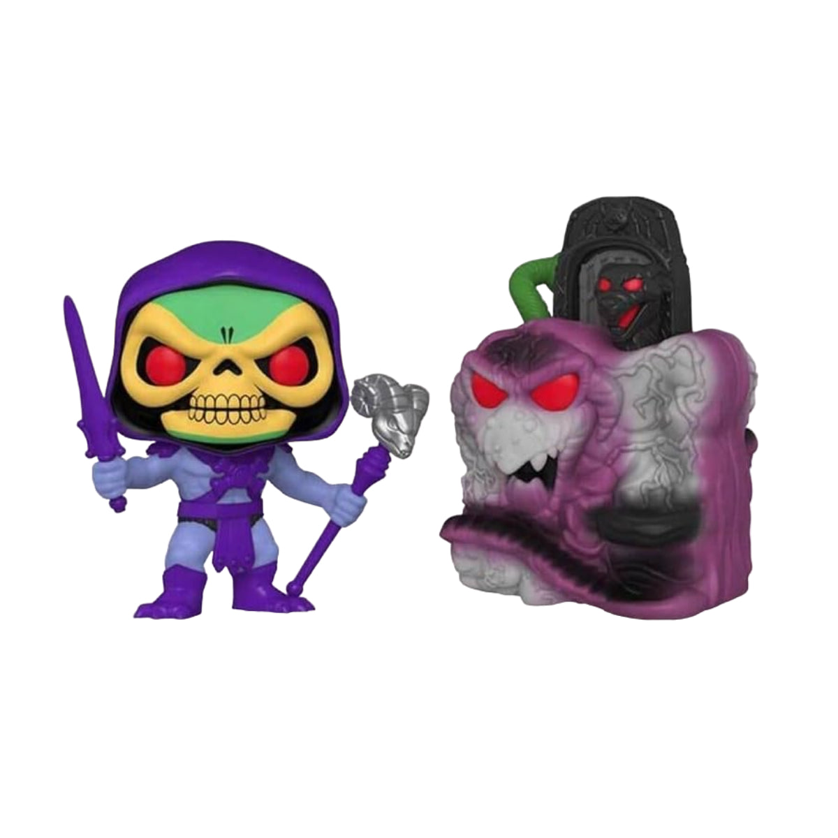 FUNKO POP TOWN MASTER OF THE UNIVERSE SKELETOR WITH SNAKE MOUNTAIN 23