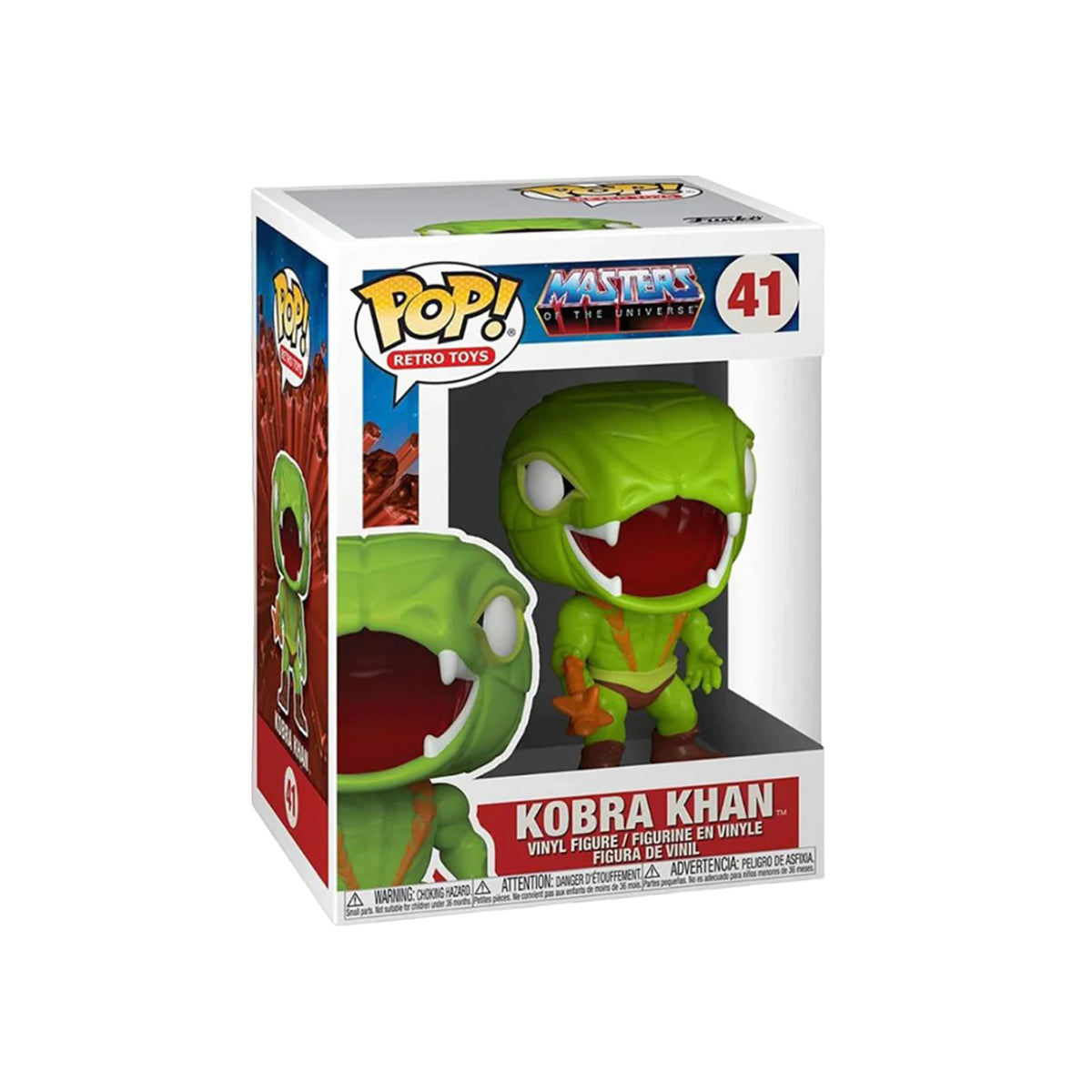 FUNKO POP RETRO TOYS MASTER OF THE UNIVERSE KOBRA KHAN 41