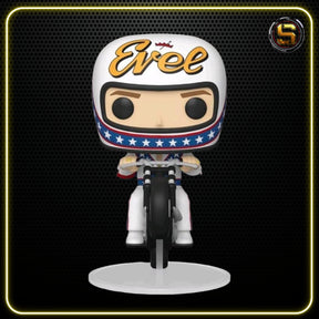 FUNKO POP RIDES EVEL KNIEVEL ON MOTORCYCLE 101