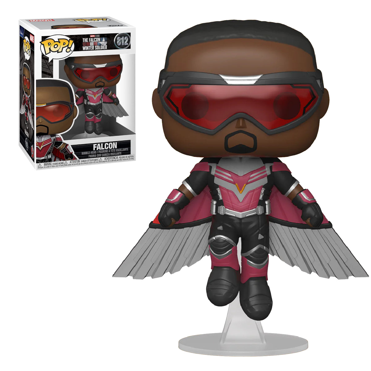 FUNKO POP MARVEL THE FALCON AND THE WINTER SOLDIER FALCON FLYING