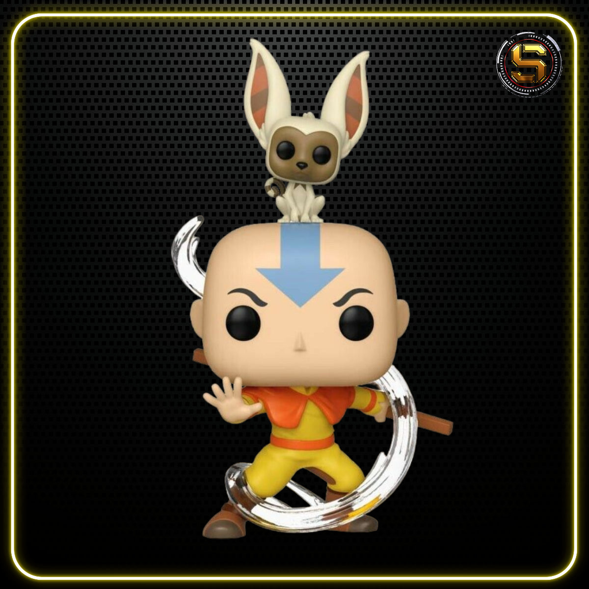 FUNKO POP ANIMATION AVATAR THE LAST AIRBENDER AANG WITH MOMO 534
