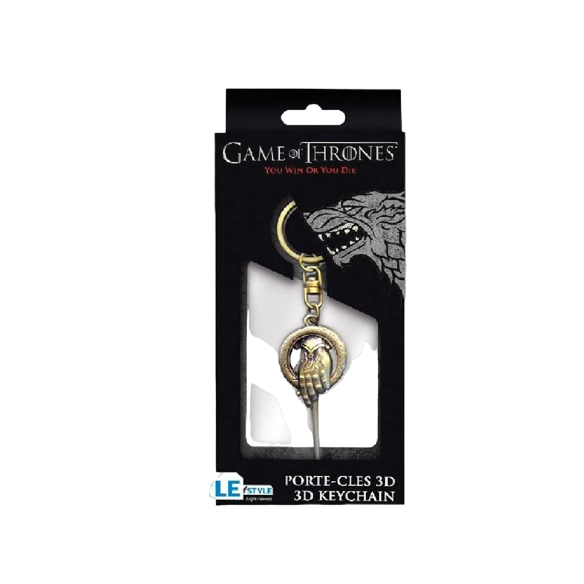 ABYSTYLE LLAVERO 3D TV GAME OF THRONES HAND OF THE KING