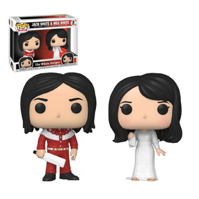 FUNKO POP ROCKS THE WHITE STRIPES JACK WHITE & MEG WHITE 2 PACK