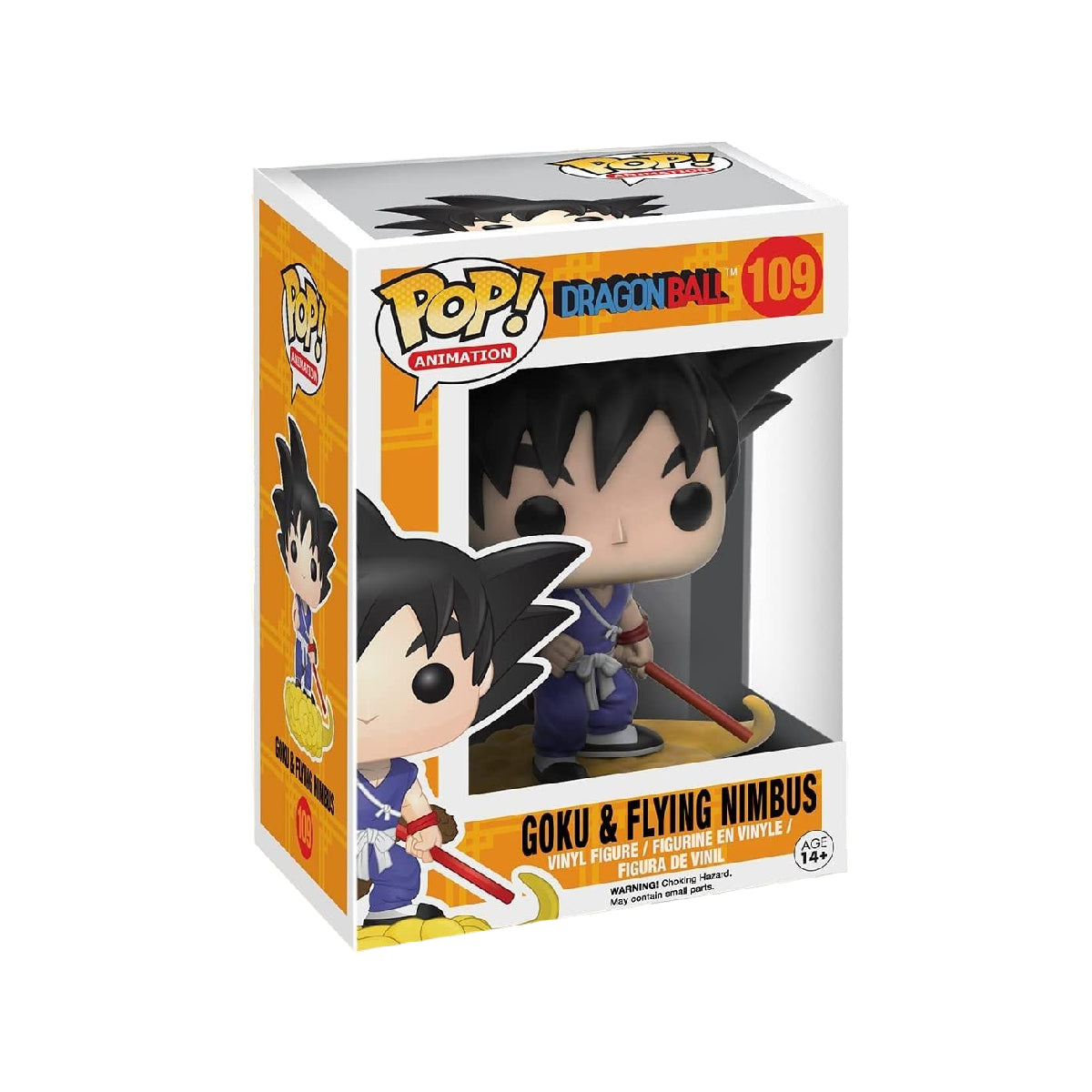 FUNKO POP ANIME DRAGON BALL GOKU AND FLYING NIMBUS 109