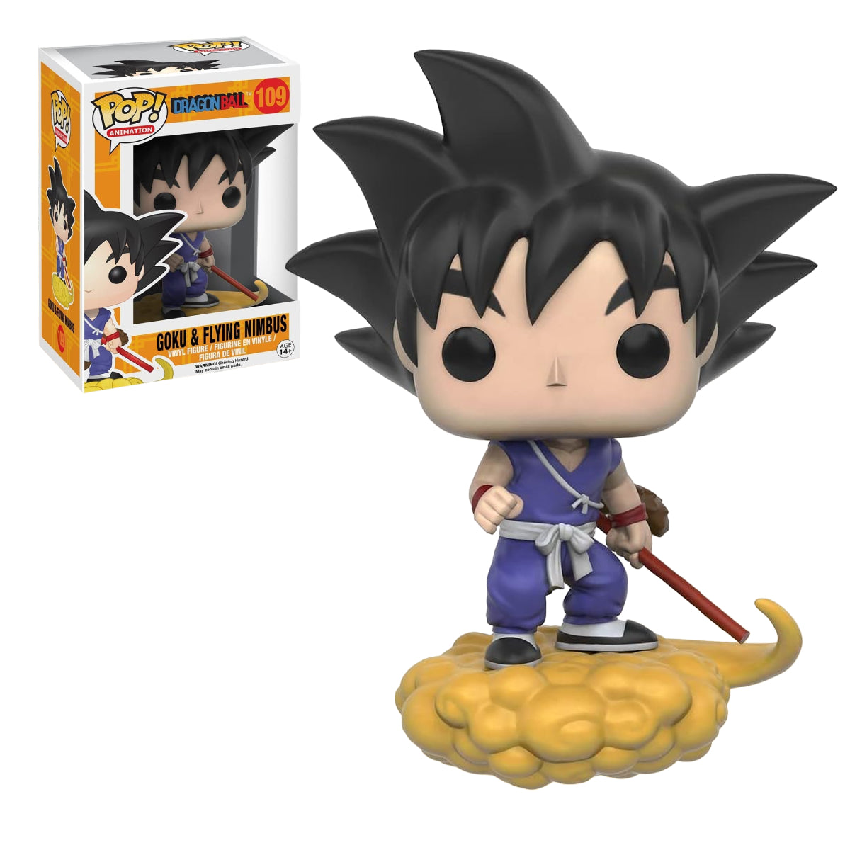 FUNKO POP ANIME DRAGON BALL GOKU AND FLYING NIMBUS 109