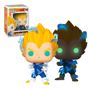 FUNKO POP ANIME DRAGON BALL Z SUPER SAIYAN 2 VEGETA 709 GW CHASE