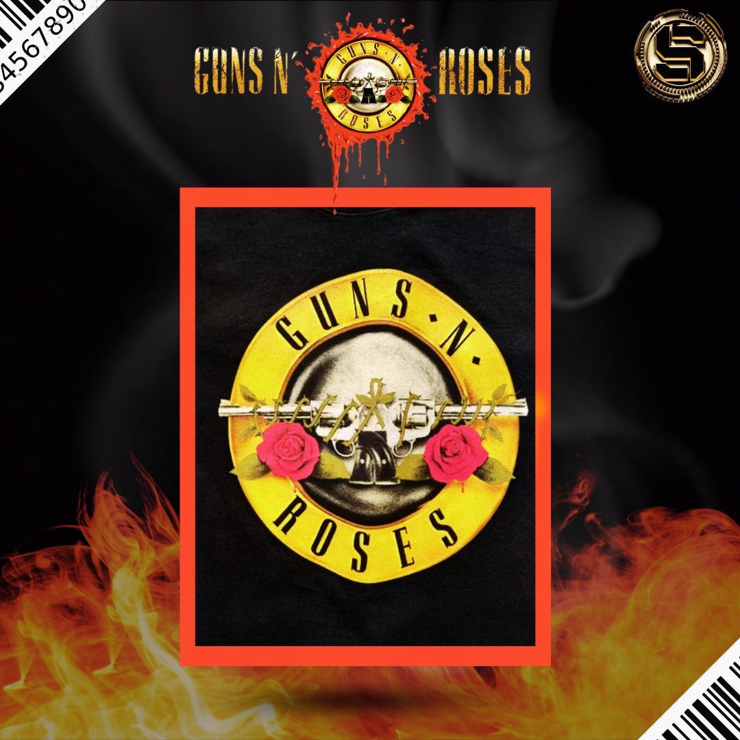 TOXIC PLAYERA GUNS AND ROSES BULLET