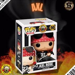 FUNKO POP ROCKS GUNS N ROSES AXL ROSE 50