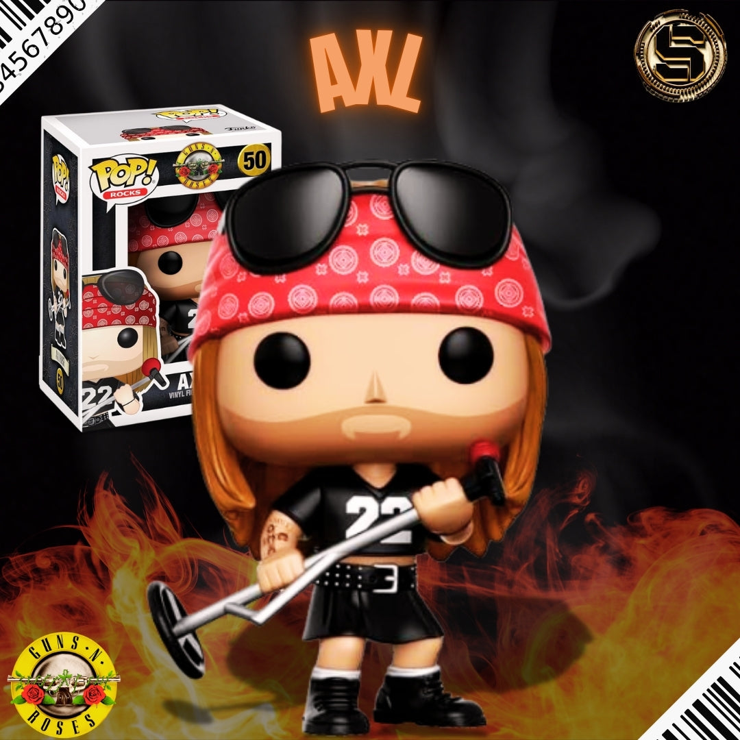 FUNKO POP ROCKS GUNS N ROSES AXL ROSE 50