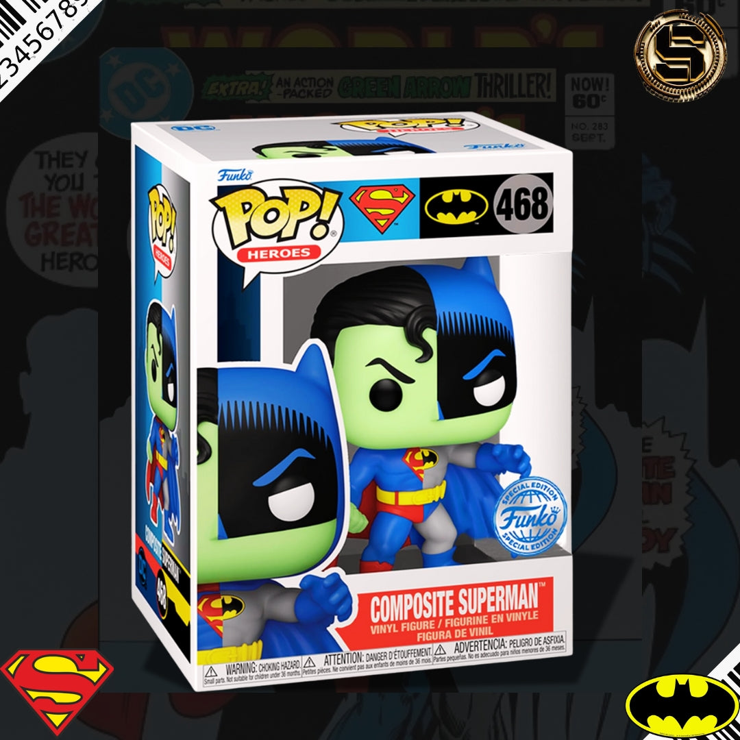 FUNKO POP DC HEROES COMPOSITE SUPERMAN 468