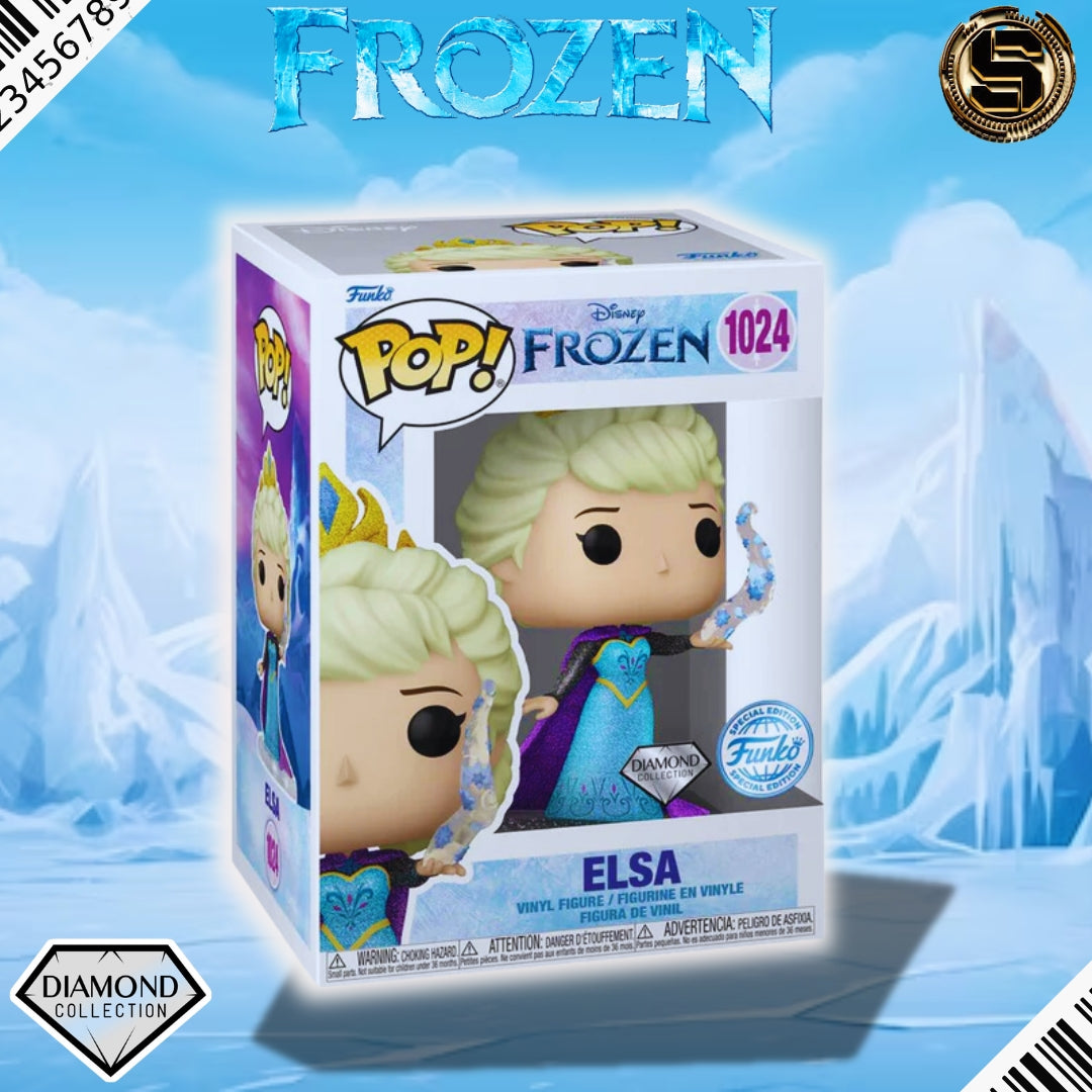 FUNKO POP DISNEY FROZEN ELSA DIAMOND COLLECTION 1024