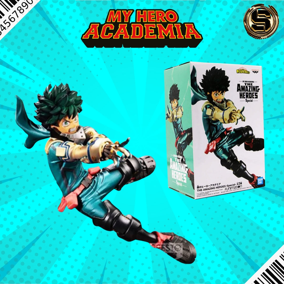 BANPRESTO MY HERO ACADEMIA IZUKU MIDORIYA WORLD HEROES MISSION SPECIAL VERSION