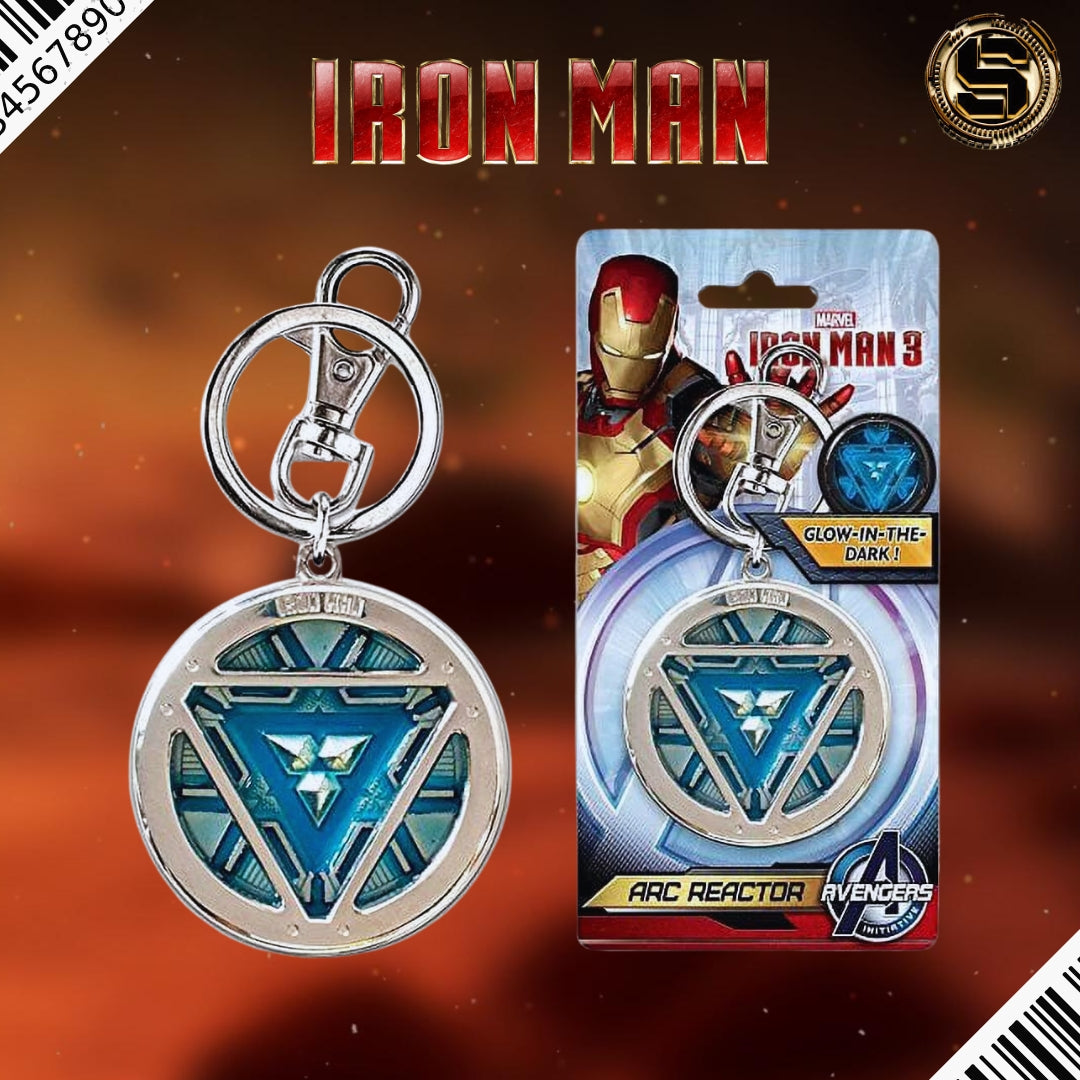 MONOGRAM MARVEL IRON MAN 3 ARC REACTOR PEWTER KEY RING