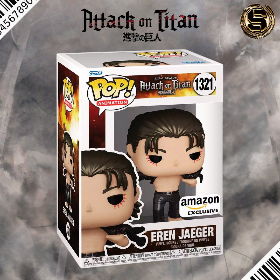 FUNKO POP ANIME ATTACK ON TITAN EREN JEAGER(MT) 1321