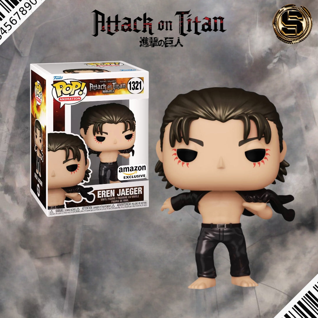 FUNKO POP ANIME ATTACK ON TITAN EREN JEAGER(MT) 1321