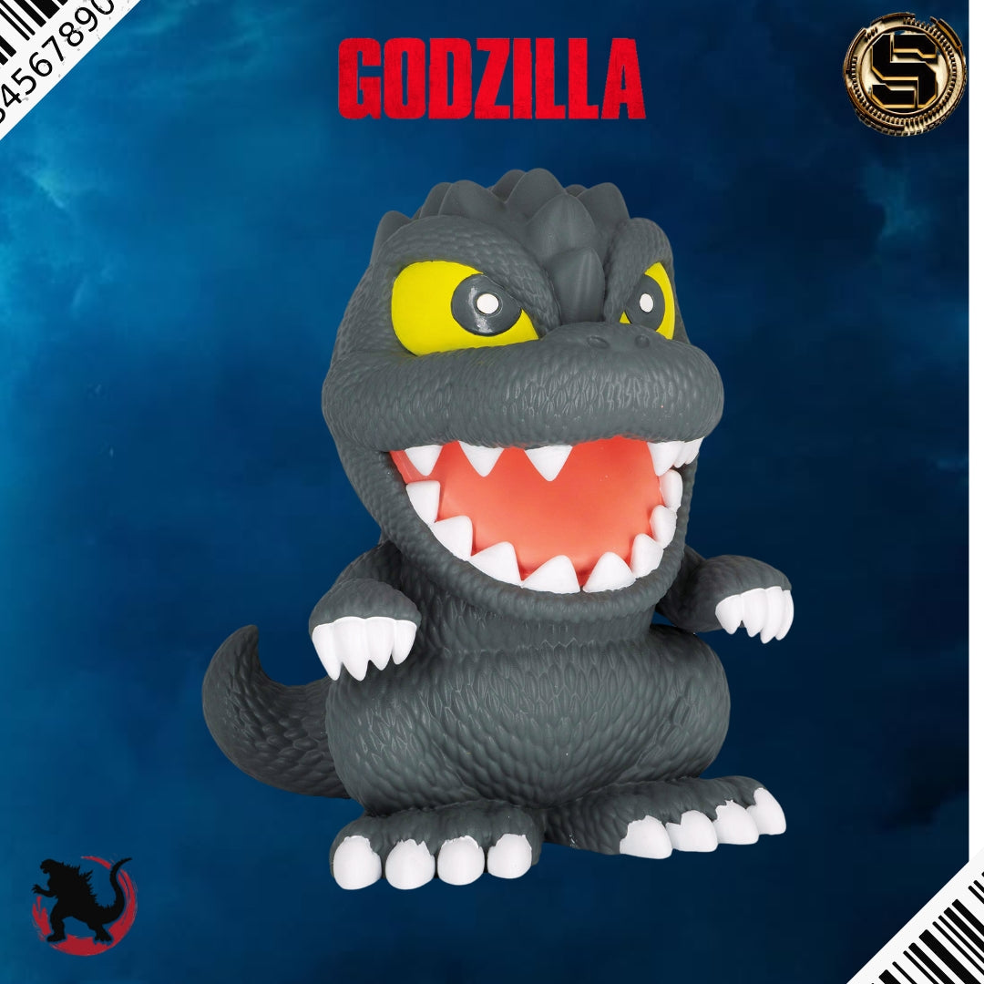 MONOGRAM MOVIES GODZILLA KAWAII FIGURAL PVC BANK