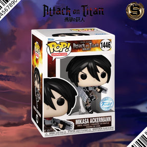 FUNKO POP ANIME ATTACK ON TITAN MIKASA ACKERMANN(MT) 1446