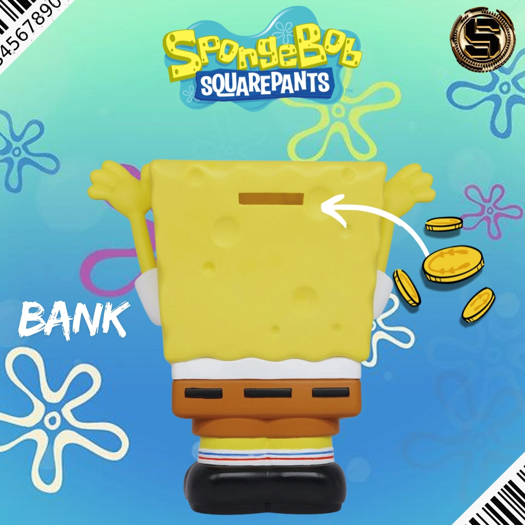 MONOGRAM ANIMATION SPONGEBOB SQUAREPANTS PVC FIGURAL BANK